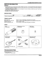 Предварительный просмотр 188 страницы Honda 2005 FOURTRAX FOREMAN TRX500 FE Service Manual