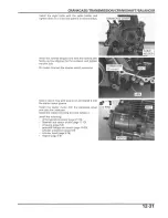 Предварительный просмотр 230 страницы Honda 2005 FOURTRAX FOREMAN TRX500 FE Service Manual