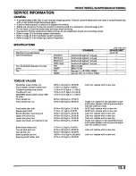 Preview for 233 page of Honda 2005 FOURTRAX FOREMAN TRX500 FE Service Manual