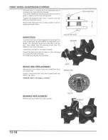 Предварительный просмотр 246 страницы Honda 2005 FOURTRAX FOREMAN TRX500 FE Service Manual