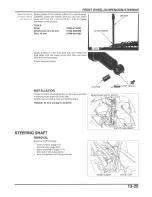 Предварительный просмотр 255 страницы Honda 2005 FOURTRAX FOREMAN TRX500 FE Service Manual