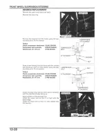 Preview for 258 page of Honda 2005 FOURTRAX FOREMAN TRX500 FE Service Manual