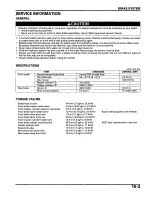 Preview for 276 page of Honda 2005 FOURTRAX FOREMAN TRX500 FE Service Manual