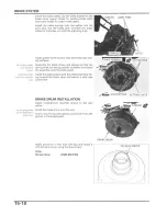 Предварительный просмотр 291 страницы Honda 2005 FOURTRAX FOREMAN TRX500 FE Service Manual