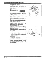 Предварительный просмотр 309 страницы Honda 2005 FOURTRAX FOREMAN TRX500 FE Service Manual