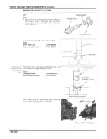 Preview for 319 page of Honda 2005 FOURTRAX FOREMAN TRX500 FE Service Manual