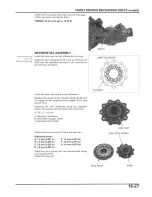 Preview for 320 page of Honda 2005 FOURTRAX FOREMAN TRX500 FE Service Manual