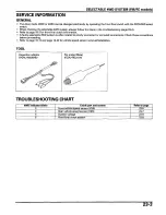 Preview for 427 page of Honda 2005 FOURTRAX FOREMAN TRX500 FE Service Manual