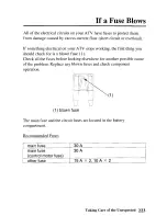 Предварительный просмотр 232 страницы Honda 2005 FOURTRAX RANCHER AT TRX400FA Owner'S Manual