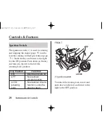 Предварительный просмотр 37 страницы Honda 2005 FSC600A SILVER WING Owner'S Manual