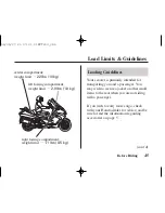 Предварительный просмотр 54 страницы Honda 2005 FSC600A SILVER WING Owner'S Manual