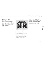 Предварительный просмотр 114 страницы Honda 2005 INSIGHT Reference Owner'S Manual