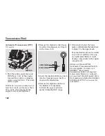 Предварительный просмотр 143 страницы Honda 2005 INSIGHT Reference Owner'S Manual