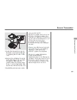 Предварительный просмотр 83 страницы Honda 2005 Pilot Owner'S Manual