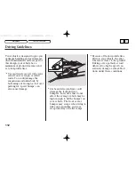 Предварительный просмотр 110 страницы Honda 2005 S2000 Owner'S Manual