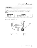 Предварительный просмотр 32 страницы Honda 2005 TRX250TM Fourtrax Owner'S Manual