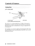 Предварительный просмотр 39 страницы Honda 2005 TRX250TM Fourtrax Owner'S Manual