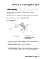 Предварительный просмотр 64 страницы Honda 2005 TRX250TM Fourtrax Owner'S Manual