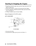 Предварительный просмотр 65 страницы Honda 2005 TRX250TM Fourtrax Owner'S Manual