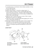 Предварительный просмотр 116 страницы Honda 2005 TRX250TM Fourtrax Owner'S Manual