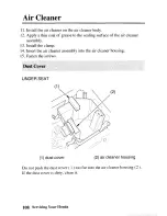 Предварительный просмотр 117 страницы Honda 2005 TRX250TM Fourtrax Owner'S Manual