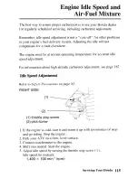 Предварительный просмотр 124 страницы Honda 2005 TRX250TM Fourtrax Owner'S Manual