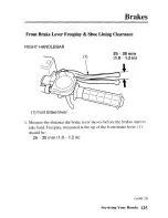 Предварительный просмотр 134 страницы Honda 2005 TRX250TM Fourtrax Owner'S Manual