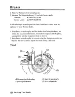 Предварительный просмотр 135 страницы Honda 2005 TRX250TM Fourtrax Owner'S Manual