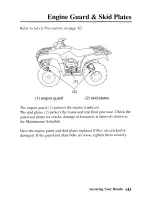 Предварительный просмотр 152 страницы Honda 2005 TRX250TM Fourtrax Owner'S Manual