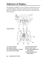 Предварительный просмотр 23 страницы Honda 2005 TRX350TM Fourtrax Owner'S Manual