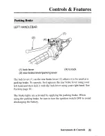 Предварительный просмотр 40 страницы Honda 2005 TRX350TM Fourtrax Owner'S Manual