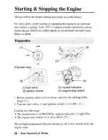 Предварительный просмотр 67 страницы Honda 2005 TRX350TM Fourtrax Owner'S Manual