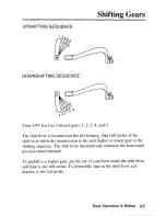 Предварительный просмотр 72 страницы Honda 2005 TRX350TM Fourtrax Owner'S Manual