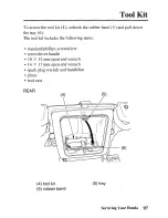 Предварительный просмотр 106 страницы Honda 2005 TRX350TM Fourtrax Owner'S Manual