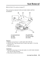 Предварительный просмотр 108 страницы Honda 2005 TRX350TM Fourtrax Owner'S Manual