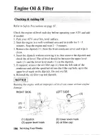 Предварительный просмотр 115 страницы Honda 2005 TRX350TM Fourtrax Owner'S Manual