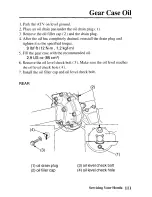 Предварительный просмотр 120 страницы Honda 2005 TRX350TM Fourtrax Owner'S Manual