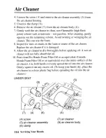 Предварительный просмотр 123 страницы Honda 2005 TRX350TM Fourtrax Owner'S Manual