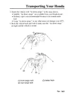 Предварительный просмотр 172 страницы Honda 2005 TRX350TM Fourtrax Owner'S Manual