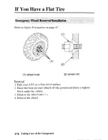 Предварительный просмотр 185 страницы Honda 2005 TRX350TM Fourtrax Owner'S Manual