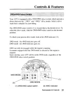 Предварительный просмотр 44 страницы Honda 2005 TRX500FA Fourtrax Foreman Rubicon Owner'S Manual