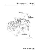 Предварительный просмотр 148 страницы Honda 2005 TRX500FA Fourtrax Foreman Rubicon Owner'S Manual