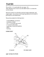 Предварительный просмотр 149 страницы Honda 2005 TRX500FA Fourtrax Foreman Rubicon Owner'S Manual