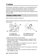 Предварительный просмотр 169 страницы Honda 2005 TRX500FA Fourtrax Foreman Rubicon Owner'S Manual