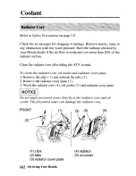 Предварительный просмотр 171 страницы Honda 2005 TRX500FA Fourtrax Foreman Rubicon Owner'S Manual