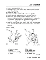 Предварительный просмотр 174 страницы Honda 2005 TRX500FA Fourtrax Foreman Rubicon Owner'S Manual