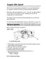 Предварительный просмотр 181 страницы Honda 2005 TRX500FA Fourtrax Foreman Rubicon Owner'S Manual