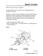 Предварительный просмотр 186 страницы Honda 2005 TRX500FA Fourtrax Foreman Rubicon Owner'S Manual