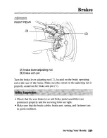 Предварительный просмотр 198 страницы Honda 2005 TRX500FA Fourtrax Foreman Rubicon Owner'S Manual