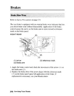 Предварительный просмотр 199 страницы Honda 2005 TRX500FA Fourtrax Foreman Rubicon Owner'S Manual